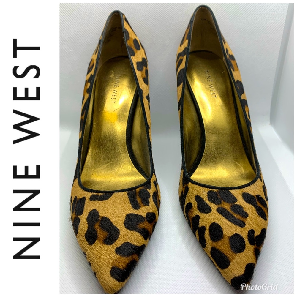 ⭐️Nine West Leopard Print Pumps⭐️